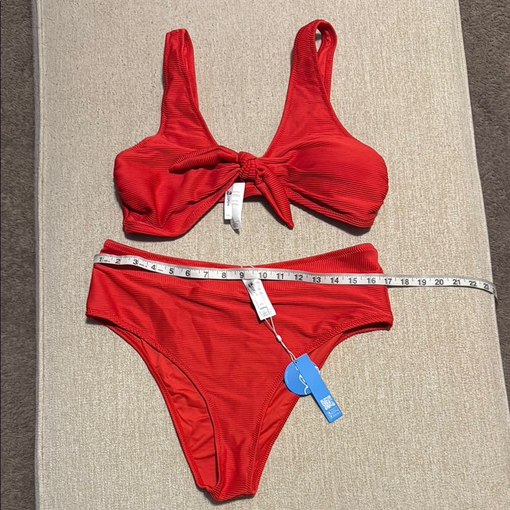 Red Bikini Set